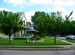 pleasant neighborhood scene